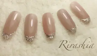 ネイル うる艶♡透明感ネイル Rirashiaのネイルデザイン