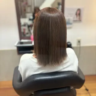 ミディアム MOLLASALON 浅香山店所属・MOLLA 辻のヘアスタイル