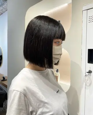 ショート カラー ワンホンレイヤー 福岡天神RAIRAのヘアスタイル