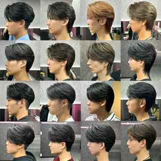 ショート カラー メンズ メンズ専門 スタイリスト前田雄輝のヘアスタイル