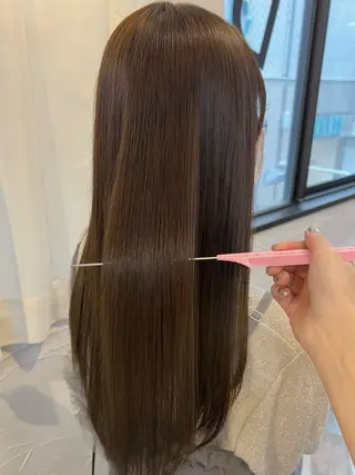 ロング カラー KANA/ボブ/ インナーカラー/艶髪のヘアスタイル