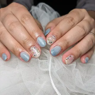 ネイル 門戸厄神プライベートサロンulunail所属・ulunail mikaのネイルデザイン