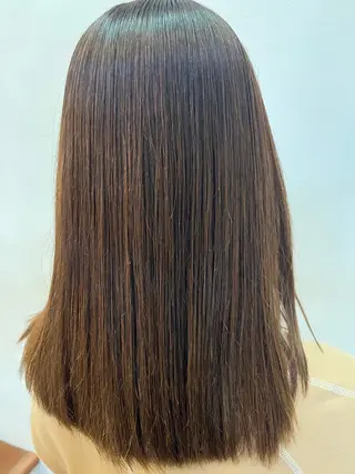 ミディアム のりなが れおのヘアスタイル