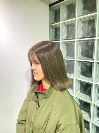 セミロング カラー 【似合わせカット】 ／ おおの かい🫟のヘアスタイル