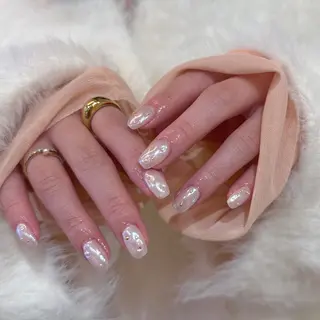 ネイル 𝕄𝕚𝕪𝕦🤍 自由が丘⌇パラジェルのネイルデザイン