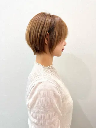 ショート YUTORI  hair&spa所属・小顔スパ/ ショート特化山田太一のヘアスタイル