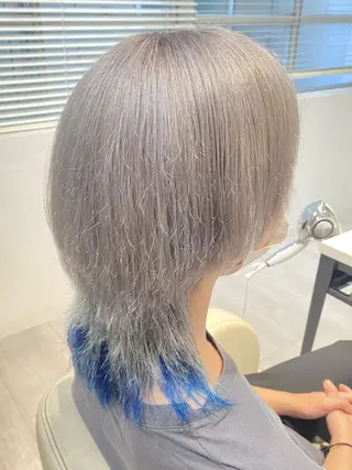 ミディアム カラー メンズ メンズパーマ/ メンズカット/タクヤのヘアスタイル