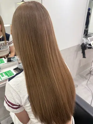 カラー ciera. アオイのヘアスタイル