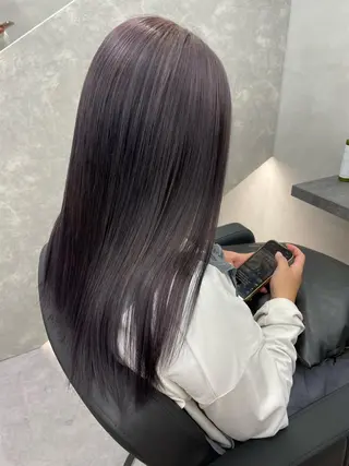 ロング カラー 小林 拓真のヘアスタイル