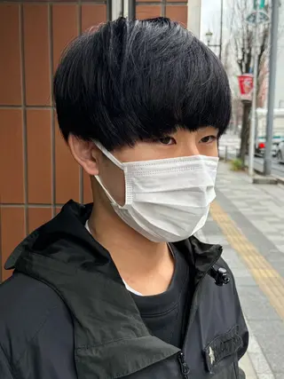 カラー CHIC 蘭のヘアスタイル