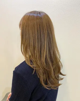 ロング カラー 髪質改善カラー☆ ヘアアレンジmiyuのヘアスタイル