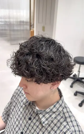 パーマ ❤️‍🔥波巻きパー マ❤️‍🔥/大須賀のヘアスタイル