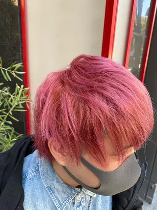 ショート カラー Kou所属・💜髪質改善美髪💜 星野清光のヘアスタイル