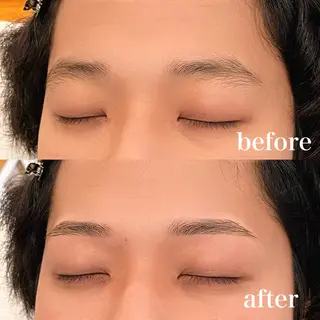 メンズ アイブロウ 八田 紗希の眉毛・アイブロウイメージ