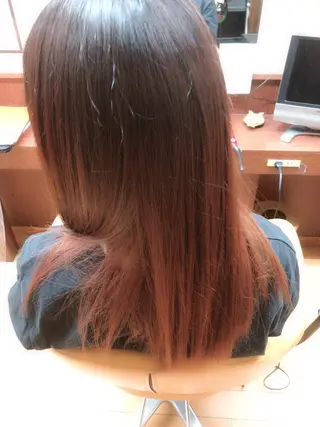 ロング カラー 🌈派手ハイトーン 🌈平山のヘアスタイル