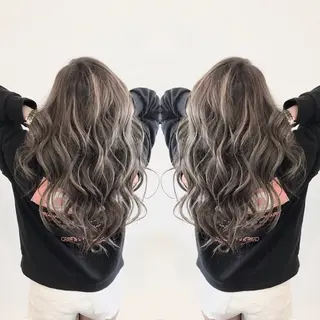 ロング カラー Hair make VERDA所属・富永 憲一郎のヘアスタイル