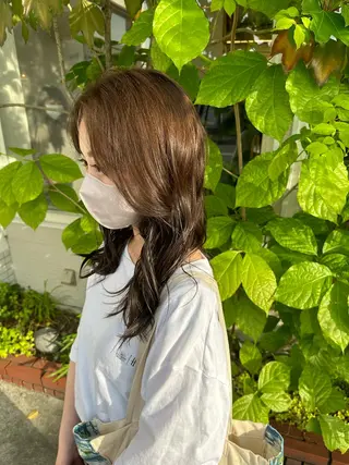 ロング 奧村 真奈のヘアスタイル