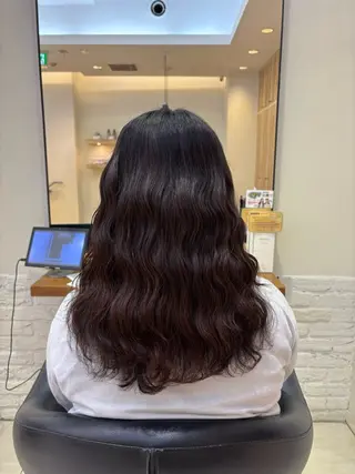 ロング パーマ おしゃれパーマ /サトシ🌀のヘアスタイル