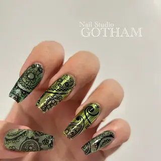 ネイル Nail Studio GOTHAM所属・高円寺駅からすぐ🌈 ネイルGOTHAMのネイルデザイン