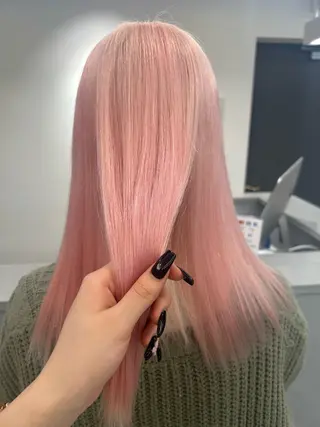 セミロング 🎀ハイトーン特化 konomi🎀のヘアスタイル