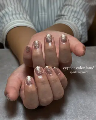 ネイル sparkling mint【スパークリングミント】所属・natsuki 🎀💎モデル様募集のネイルデザイン