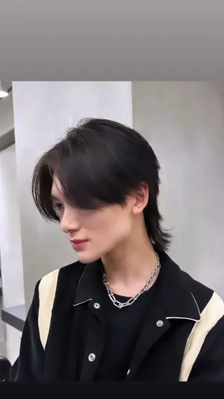 ミディアム パーマ メンズ ツイストスパイラル/ 😈波巻き/いっさのヘアスタイル
