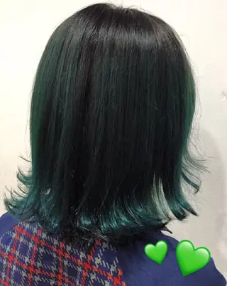 ミディアム カラー 白髪女性専門店竹内 涼乃のヘアスタイル