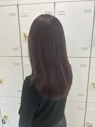 カラー ARISA/縮毛矯正 /艶髪カラー♡のヘアスタイル