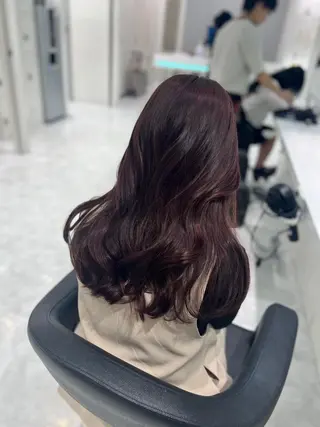 カラー 韓国トレンド🇰🇷 レイヤー/シアター♡のヘアスタイル