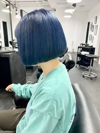 ショート カラー nari ☺︎ ボブ/透明感カラーのヘアスタイル