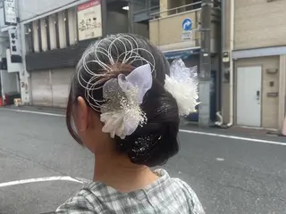 セミロング ヘアセット/艶カラー ♡Ayaka♡のヘアスタイル