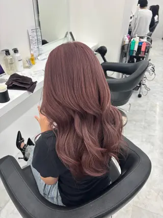 カラー かわいい艶髪🤍 れいな🤍のヘアスタイル