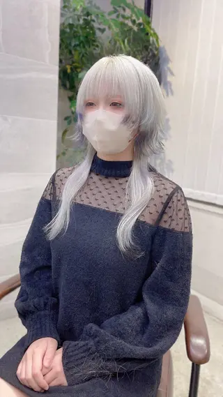 ロング ガレリアエレガンテ栄店所属・ウルフカット/ ハッシュカット/山路のヘアスタイル