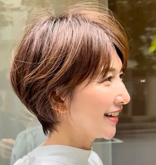 ショート 大人可愛いショート/ 雄輝のヘアスタイル