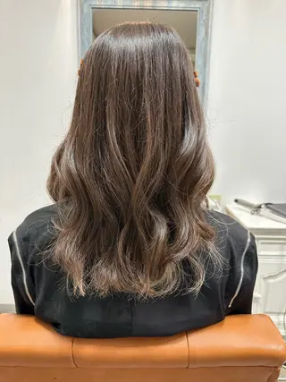 セミロング Gen【金山美容師】 Ange hairのヘアスタイル