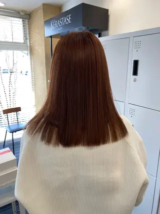 カラー 仲田 麻倫のヘアスタイル