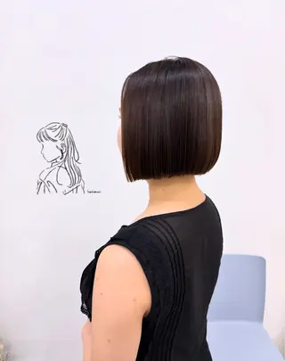ショート カラー 🫧似合わせヘア🫧 天王寺．阿倍野🌈のヘアスタイル
