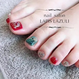 ネイル nail salon ラピスラズリのネイルデザイン