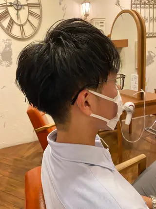 ショート メンズ THREE byKEEPのヘアスタイル