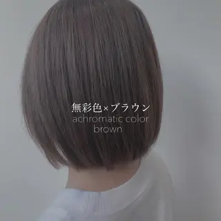 ショート カラー レイヤー/顔周り カット/松岡 祥利のヘアスタイル