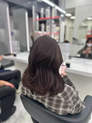 ロング カラー パーマ ヘアアレンジ メンズ キッズ ♥️韓国ヘア レイヤー♥️ゆりのヘアスタイル