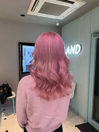 ミディアム カラー ブリーチカラー 🩵MIZUKIのヘアスタイル