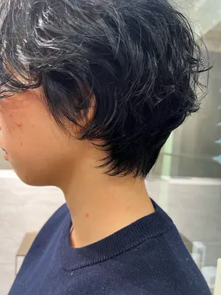 ショート パーマ ROBBY所属・松井美樹/似合わせ ガーリー・韓国のヘアスタイル