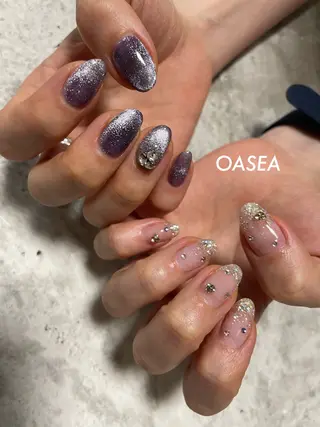 ネイル 🌞💜 KAORI 🌴のネイルデザイン