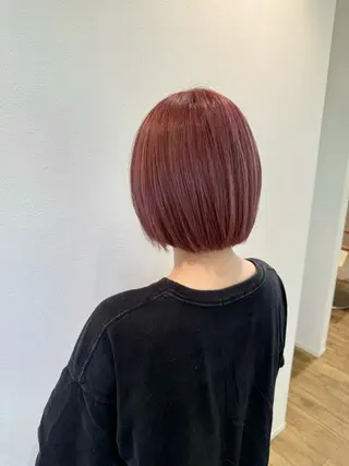ショート カラー Rim hair’s BEAU group所属・杉江 恋波のヘアスタイル