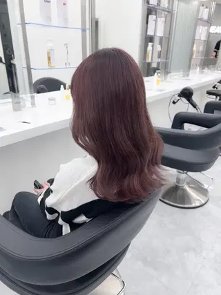 カラー 透明感カラー 🩷艶髪🫧Yumaのヘアスタイル