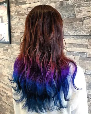 セミロング カラー カラーと言ったら SAWARAのヘアスタイル