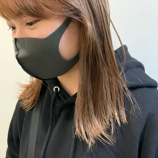 カラー MARU レイヤー/パーマのヘアスタイル