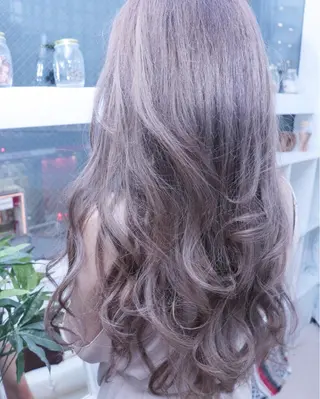 ロング カラー ヘアアレンジ エクステの神様 ▫️原島ユウヤ▫️のヘアスタイル