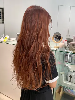 カラー yumea ⠀のヘアスタイル
